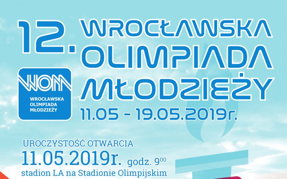 12. Wrocławska Olimpiada Młodzieży – dwa tysiące młodych sportowców powalczy o medale