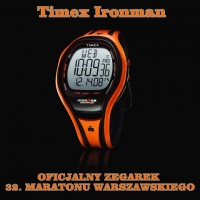 Timex Ironman z dotykowym wyświetlaczem oficjalnym zegarkiem Maratonu Warszawskiego
