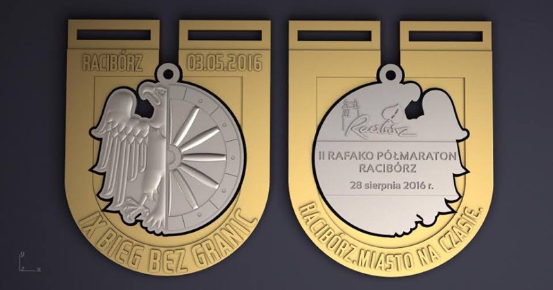 II RAFAKO Półmaraton Racibórz: Dwa Biegi jeden medal